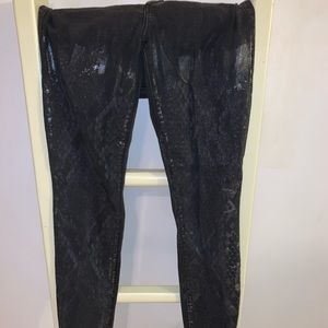 True Religion Snake Skin Jeans